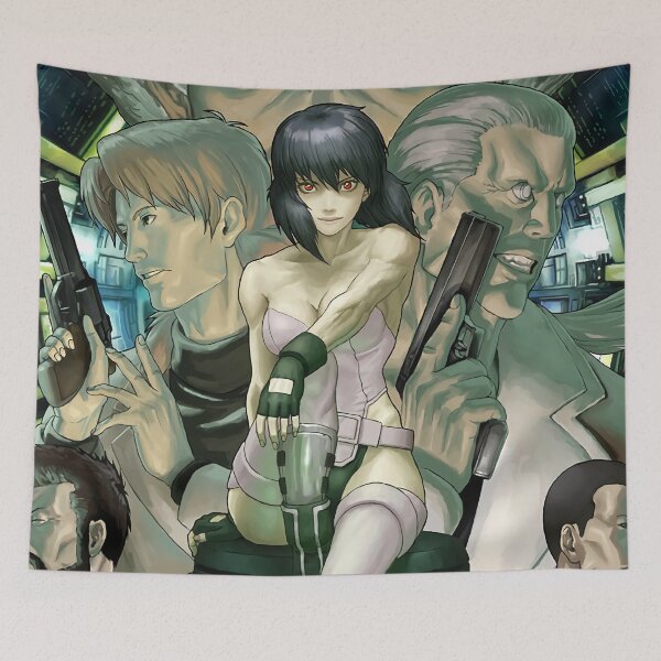 Item preview, Mokoto Kusanagi Ghost in the Shell Design For Fan designed and sold by paolaxcarrot.
