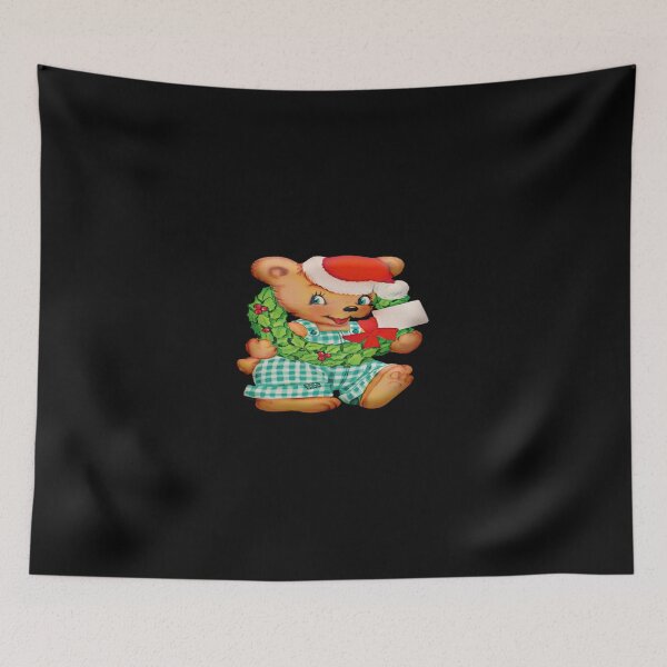 Item preview, Christmas Wishes Bear Sticker designed and sold by SamChaveze.