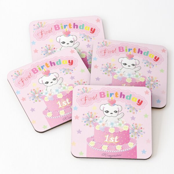 Item preview, Cute Puppy First Birthday designed and sold by K-sugarstore.