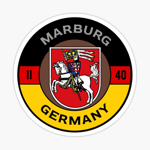 Item preview, Marburg | Marburg, Germany | German locations designed and sold by PosiDesigns.
