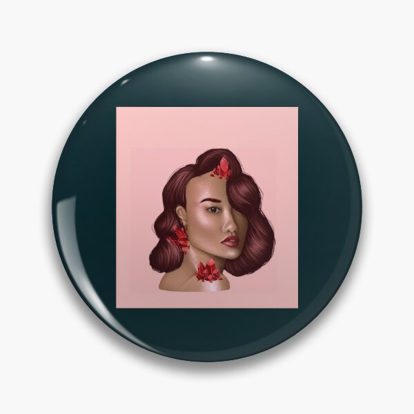 Item preview, Ruby Portrait With Background Sleeveless Top designed and sold by CariLinnDesigns.