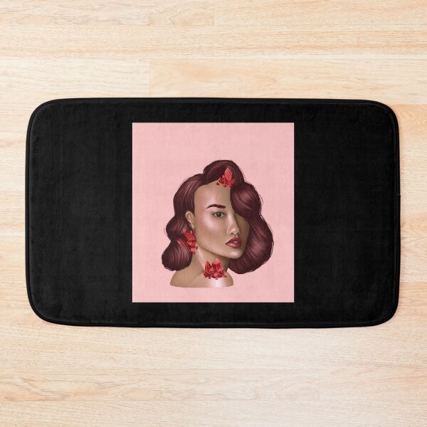 Item preview, Ruby Portrait With Background Sleeveless Top designed and sold by CariLinnDesigns.