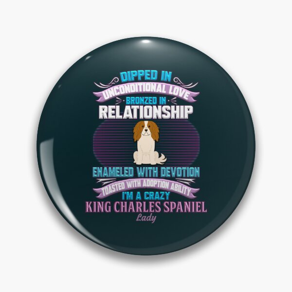 Item preview, King Charles Spaniel Lady -  I_m A Crazy King Charles Spaniel Lady   designed and sold by CariLinnDesigns.