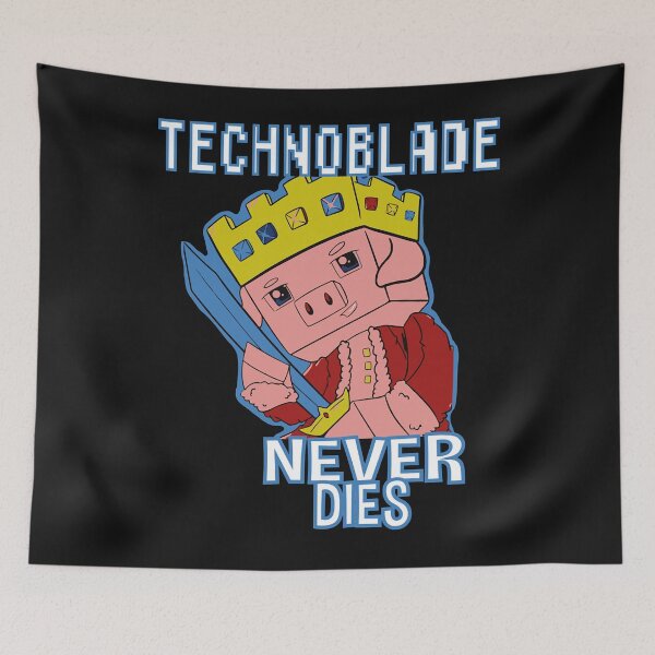Item preview, Technoblade Never Dies Classic T-Shirt designed and sold by Scotmurphy.