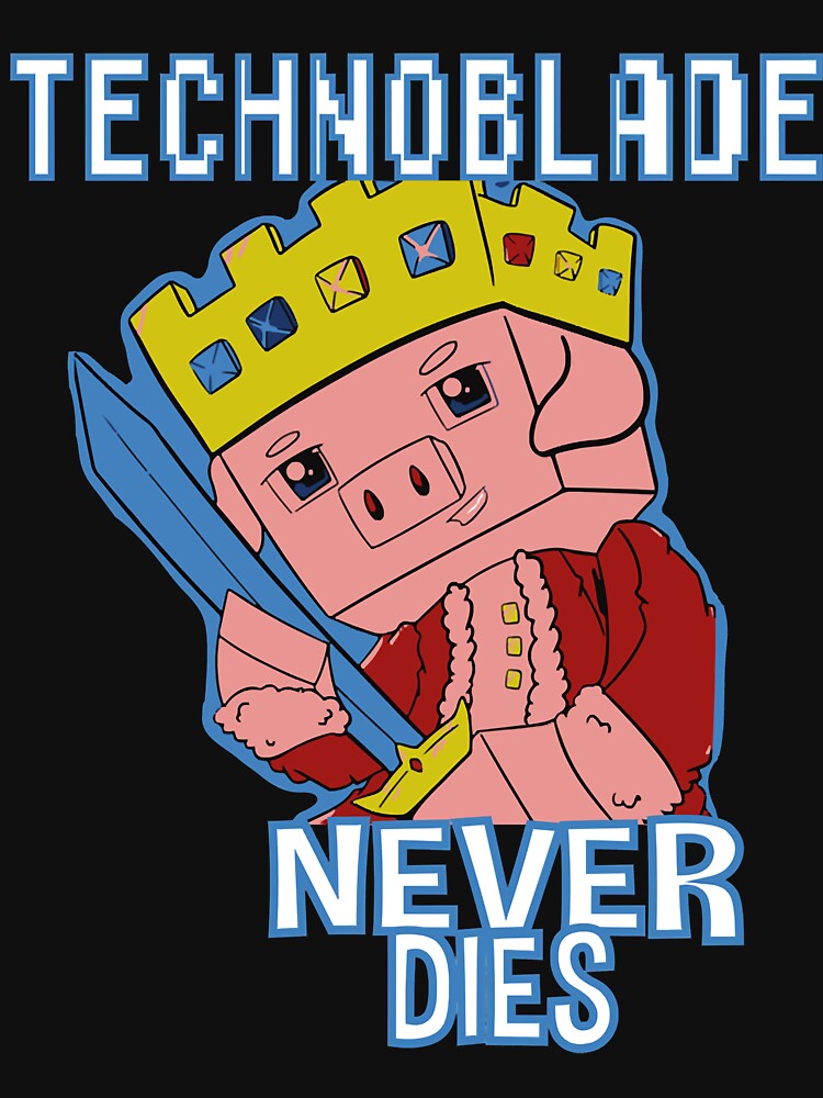 Technoblade Never dies Essential T-Shirt for Sale by d3p5j8l16