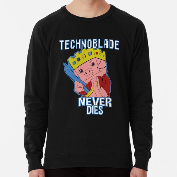 Technoblade Never Dies' Unisex Crewneck Sweatshirt