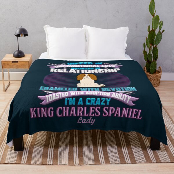 Item preview, King Charles Spaniel Lady -  I_m A Crazy King Charles Spaniel Lady   designed and sold by CariLinnDesigns.