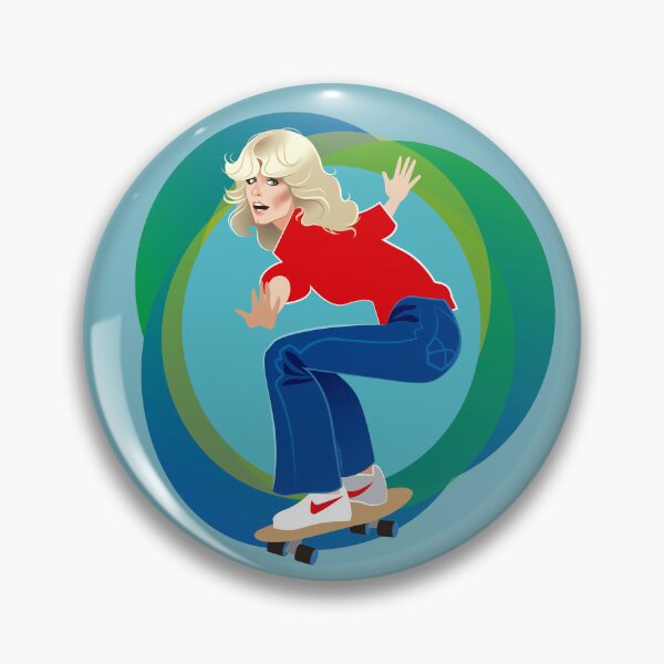 Item preview, Skateboard Farrah designed and sold by AleMogolloArt.