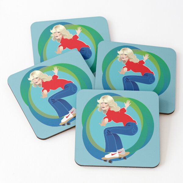 Item preview, Skateboard Farrah designed and sold by AleMogolloArt.