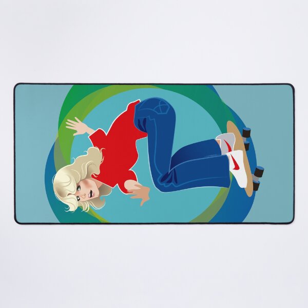 Item preview, Skateboard Farrah designed and sold by AleMogolloArt.