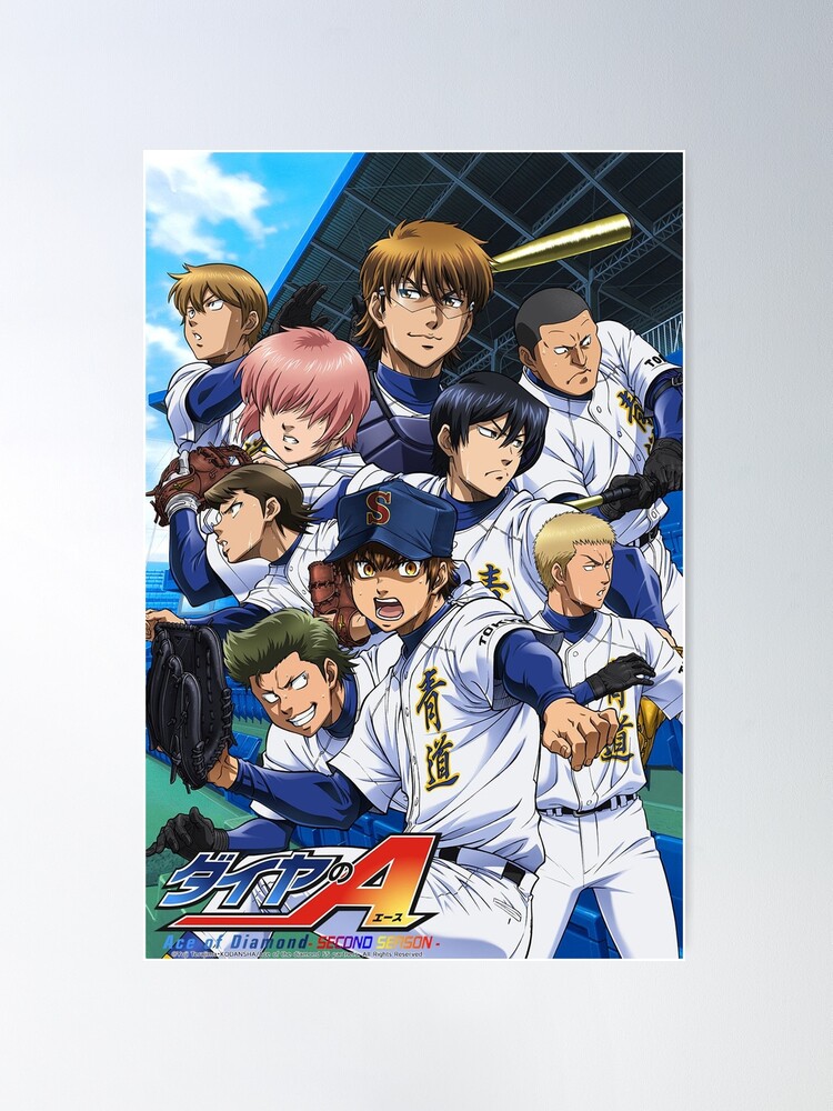 Diamond No Ace Anime Poster for Sale by betty-may