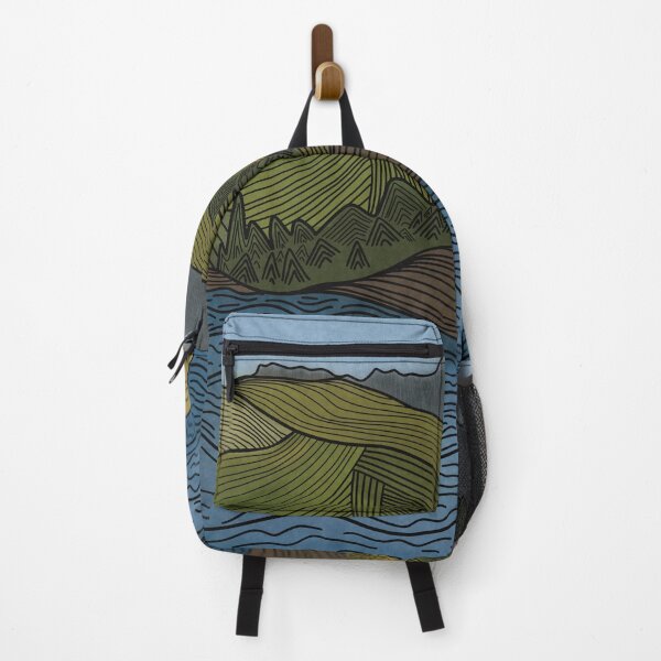 Item preview, Mountain Lake Landscape Sierras designed and sold by WalkSimplyArt.