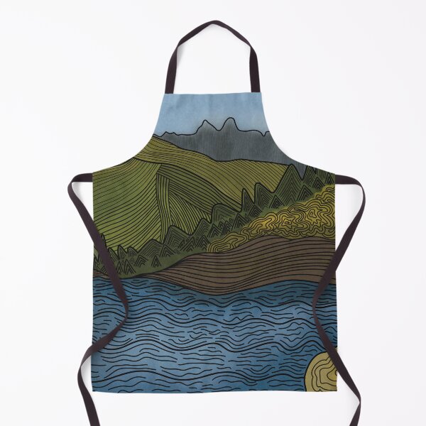 Item preview, Mountain Lake Landscape Sierras designed and sold by WalkSimplyArt.