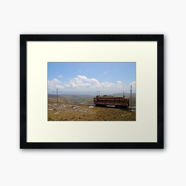 Snaefell Mountain Railway Framed Art Print