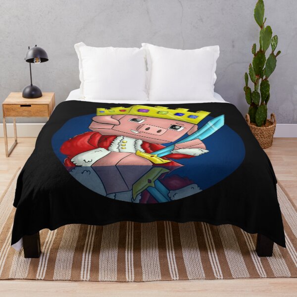 Item preview, Technoblade Pig King Classic T-Shirt designed and sold by Scotmurphy.