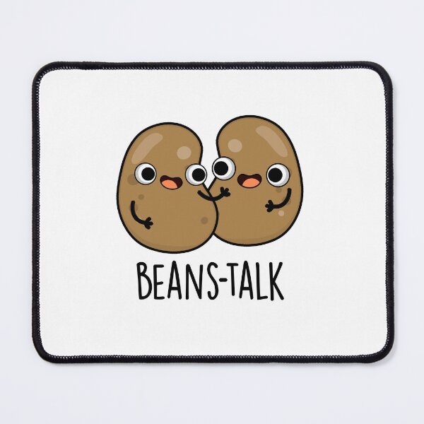 Item preview, Beans Talk Funny Veggie Puns designed and sold by punnybone.