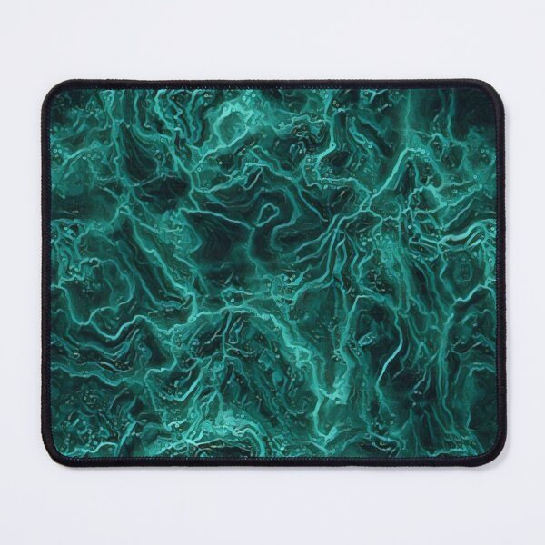 Item preview, Abstract liquify teal,black pattern designed and sold by cutecrazytshirt.