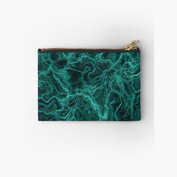 Item preview, Abstract liquify teal,black pattern designed and sold by cutecrazytshirt.