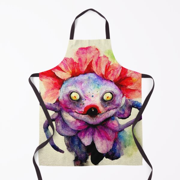Item preview, Bud the Watercolor Flower Monster designed and sold by pixelista.