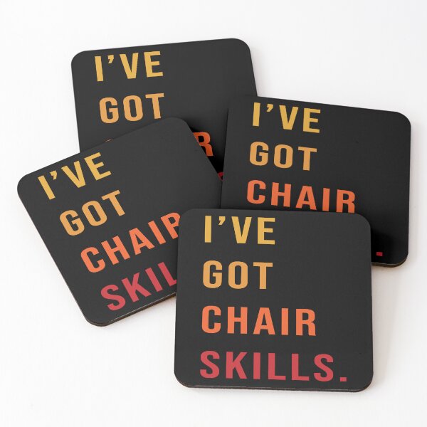 Item preview, I'VE GOT CHAIR SKILLS - Wheelchair Basketball Player designed and sold by NewDayDesigns.