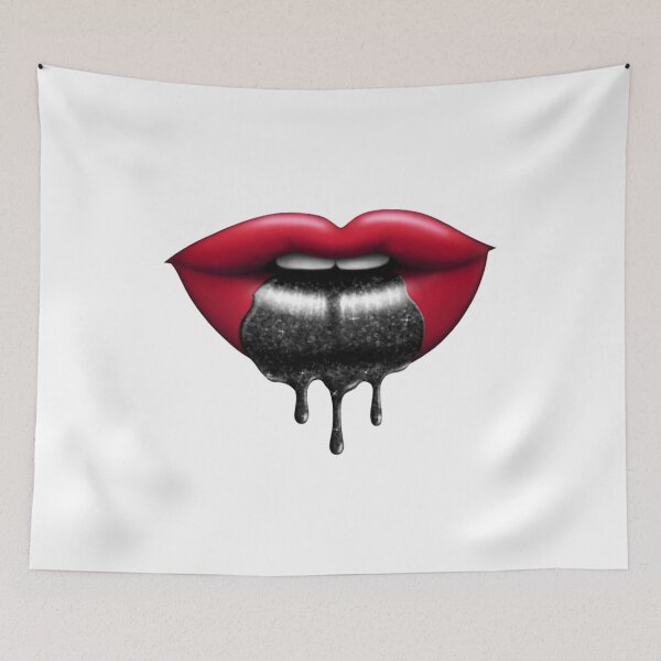 Item preview, Lady in black Kiss   designed and sold by CariLinnDesigns.