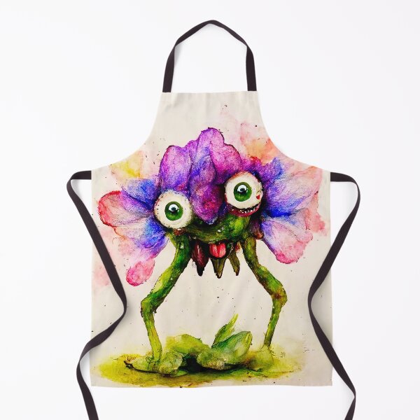 Item preview, Planta the Watercolor Flower Monster designed and sold by pixelista.