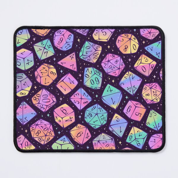 Item preview,  Roll the Dice Dark Rainbow designed and sold by Paisley Yazel.