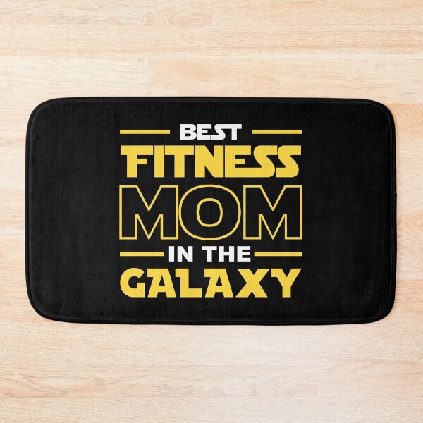 Item preview, Best Fitness Mom In The Galaxy shirt, Fitness Dad Mom Girls Lovers Birthday Christmas Mothers Day Quotes Design Gift designed and sold by xlnv.