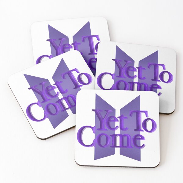 Item preview, Yet To Come - BTS (with logo) designed and sold by TaeMoonic.