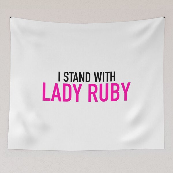 Item preview, I Stand Lady Ruby Shirt, Vote Tell Them Lady Ruby _amp_ MS Shaye Sent You , Justice For Lady  designed and sold by CariLinnDesigns.
