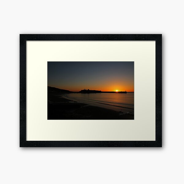 Peel Castle Sunset Framed Art Print