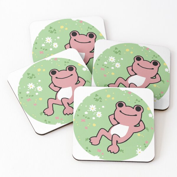 Item preview, Pickles the Frog in Grass designed and sold by bai-bee.