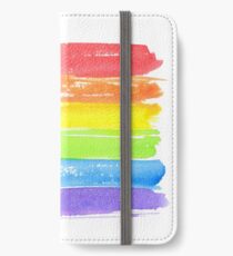 LGBT parade flag, gay pride symbol iPhone Wallet/Case/Skin