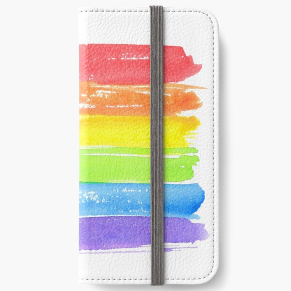 LGBT parade flag, gay pride symbol iPhone Wallet