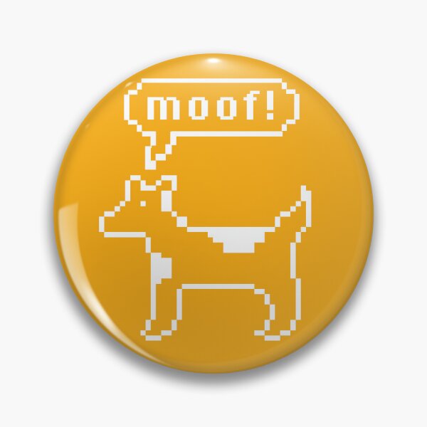 Item preview, Clarus the dogcow says "moof!" white designed and sold by GeekShirts Shop.