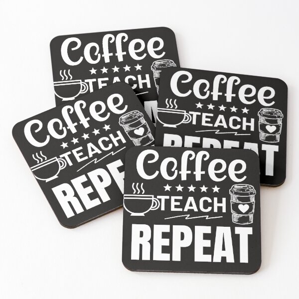 Item preview, Copy of Coffee teach repeat designed and sold by noyomiart.