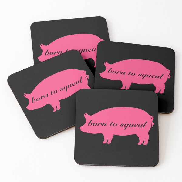 Item preview, Born to squeal - pig outline designed and sold by gaslight-n.