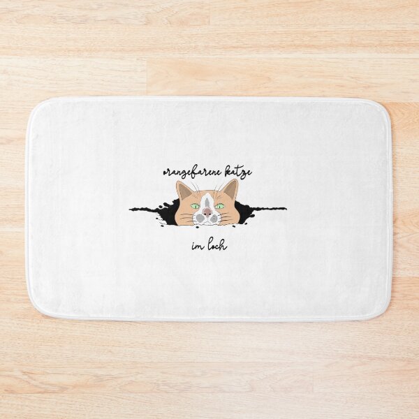 Item preview, orange cat in the hole so cute designed and sold by diahzia.