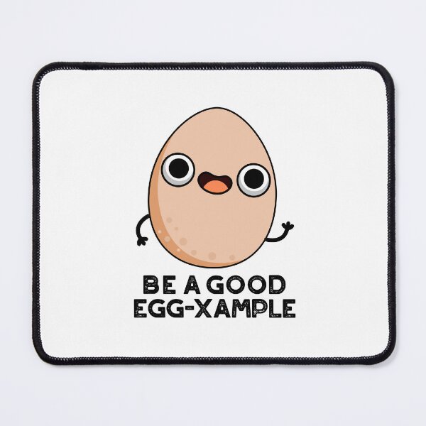 Item preview, Be A Good Egg-xample Funny Egg Puns  designed and sold by punnybone.