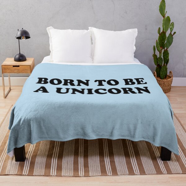 Item preview, born to be a unicorn Fitted designed and sold by PrintilyST.