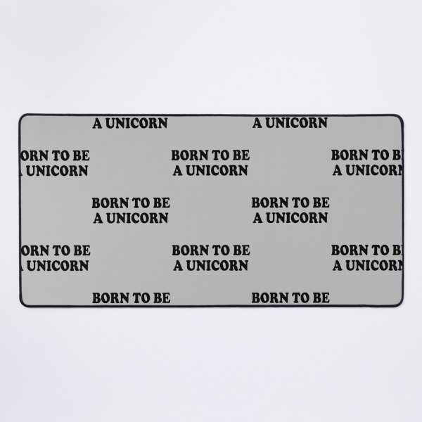 Item preview, born to be a unicorn Fitted designed and sold by PrintilyST.
