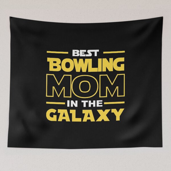 Item preview, Best Bowling Mom In The Galaxy shirt, Bowling Dad Mom Girls Lovers Birthday Christmas Mothers Day Quotes Design Gift designed and sold by xlnv.