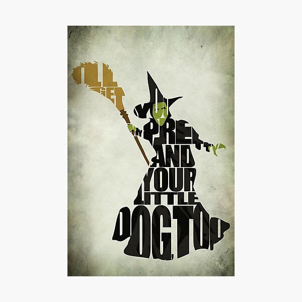 Wicked Witch Of The West Photographic Print