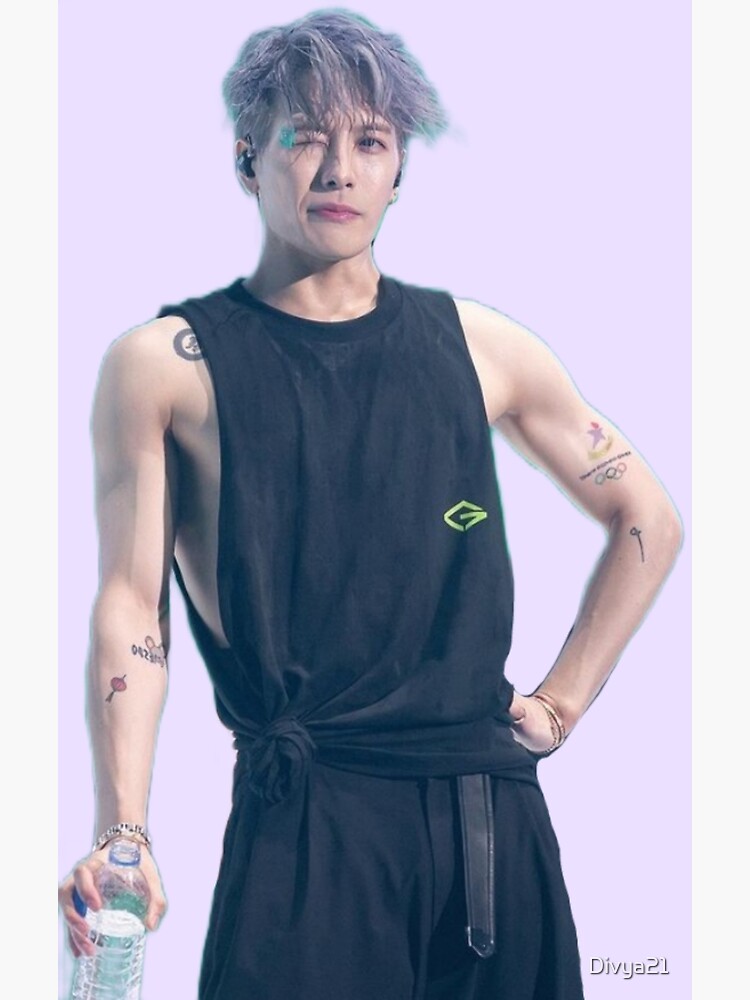 Jackson Wang GOT7 Art Board Print for Sale by Divya21