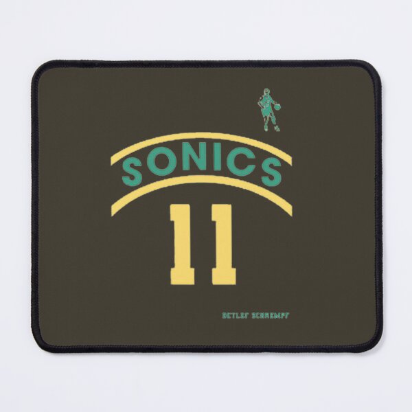 Item preview, Detlef Schrempf Retro Supersonics Jersey 90s Style Fan Art designed and sold by NathanSmith2.