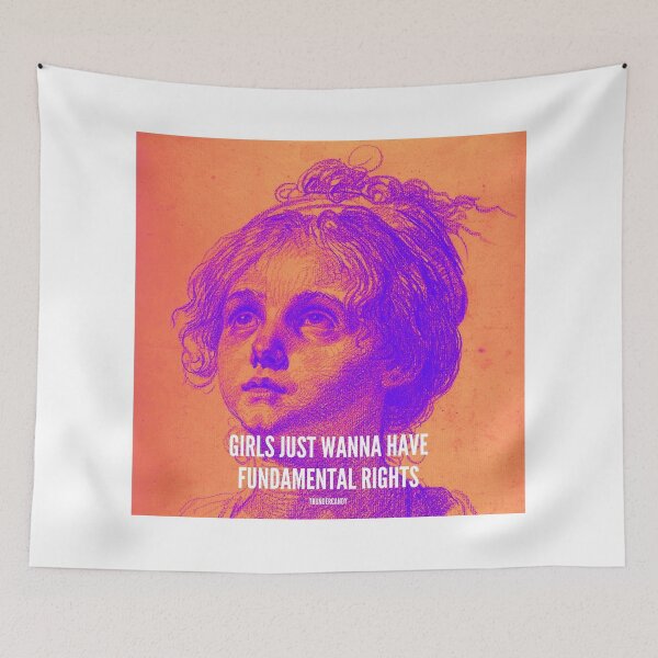 Item preview, Girls Just Wanna Have Fundamental Rights designed and sold by thundercandy.