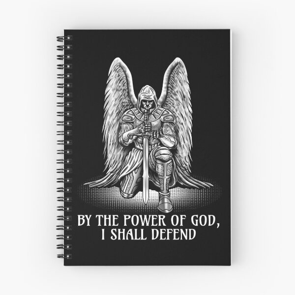 Item preview, Knights Templar By The Power Of GOD I Shall Defend Warrior Angel designed and sold by tronictees.