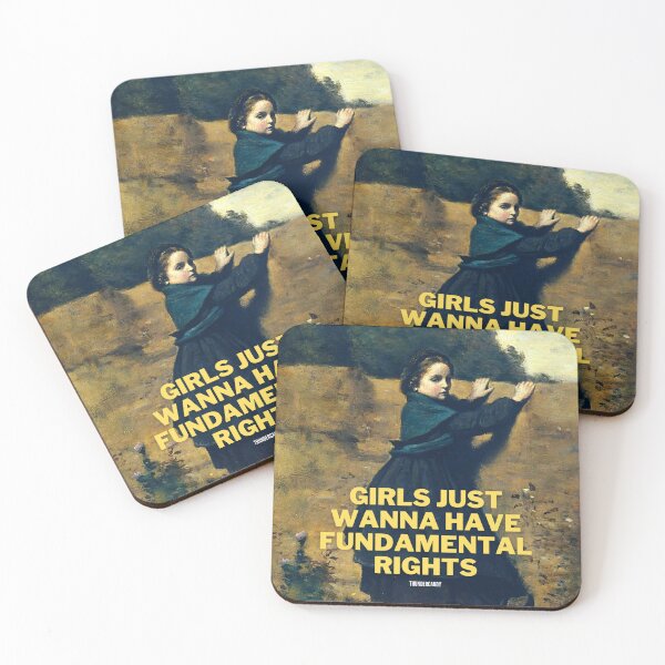 Item preview, Girls Just Wanna Have Fundamental Rights designed and sold by thundercandy.