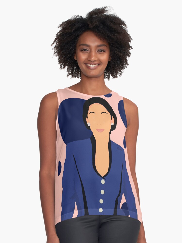 Vista previa del artículo con la obra «Blusa sin mangas», diseñado y vendido por Shannys.