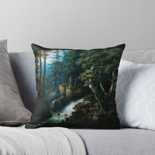 Item preview, Der Wasserfall der Ilse auf dem Brocken im Harzgebirge by Hermann Josef Neefe Remastered Xzendor7 Classical Art Old Masters Reproductions designed and sold by Xzendor7 Digital Art Creations.